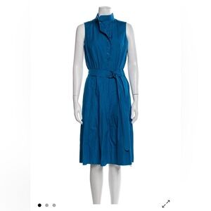 Akris Punto Blue Sleeveless Dress